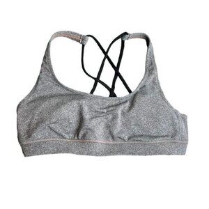 Aerie Grey Sports Bra Size M
